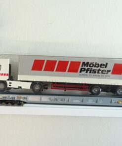Märklin H0 47423 Niederflurwagen mit LKW Möbel Pfister der DB in OVP PR9197