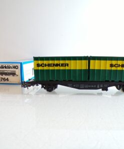 Märklin H0 4764 Containerwagen Schenker der DB in OVP BH1448