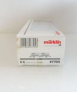 Märklin H0 47705 Leerverpackung Containertragwagen siehe Foto CK9105