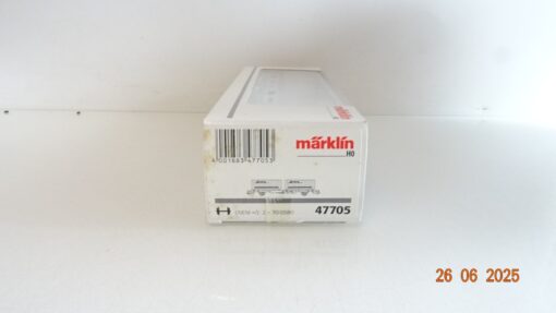 Märklin H0 47705 Leerverpackung Containertragwagen siehe Foto CK9105