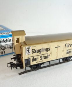 Märklin H0 4781 Güterwagen Säuglings-Fürsorge Berlin, siehe Foto in OVP RR4101