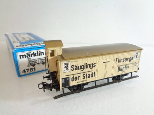 Märklin H0 4781 Güterwagen Säuglings-Fürsorge Berlin, siehe Foto in OVP RR4101