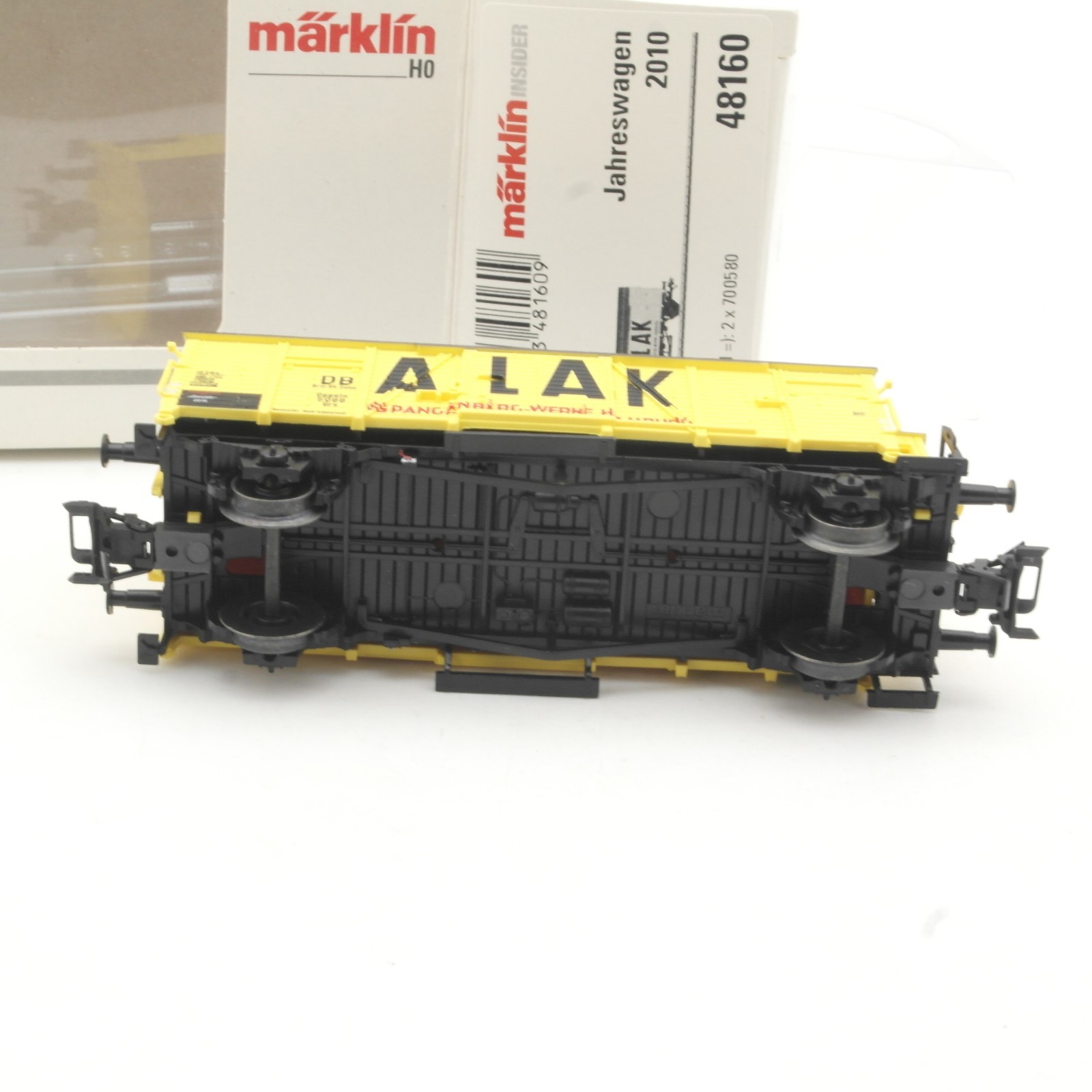 Märklin H0 48160 Insider Jahreswagen 2010 Güterwagen Alak der DB in OVP RR5517 – Bild 4
