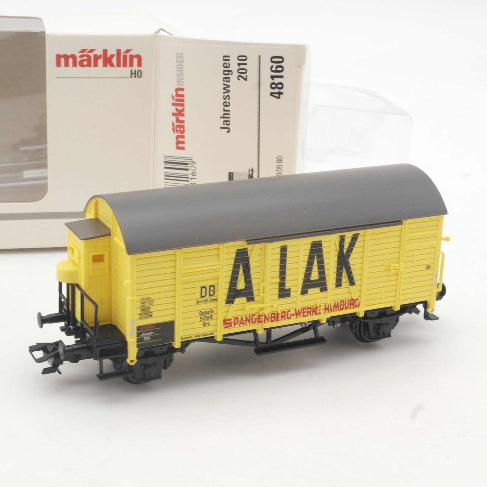Märklin H0 48160 Insider Jahreswagen 2010 Güterwagen Alak der DB in OVP RR5517