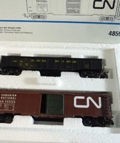 Märklin H0 4859 Güterwagen-Set Alaska 2 tlg. USA  in OVP PR8473