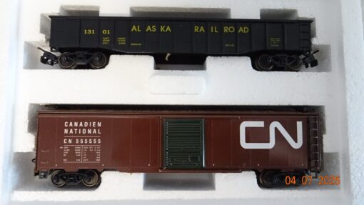 Märklin H0 4859 Güterwagen-Set Alaska USA in OVP PR8856 – Bild 3
