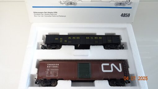 Märklin H0 4859 Güterwagen-Set Alaska USA in OVP PR8856