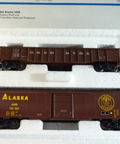 Märklin H0 4860 Güterwagen-Set Alaska 2 tlg. USA  in OVP PR8474