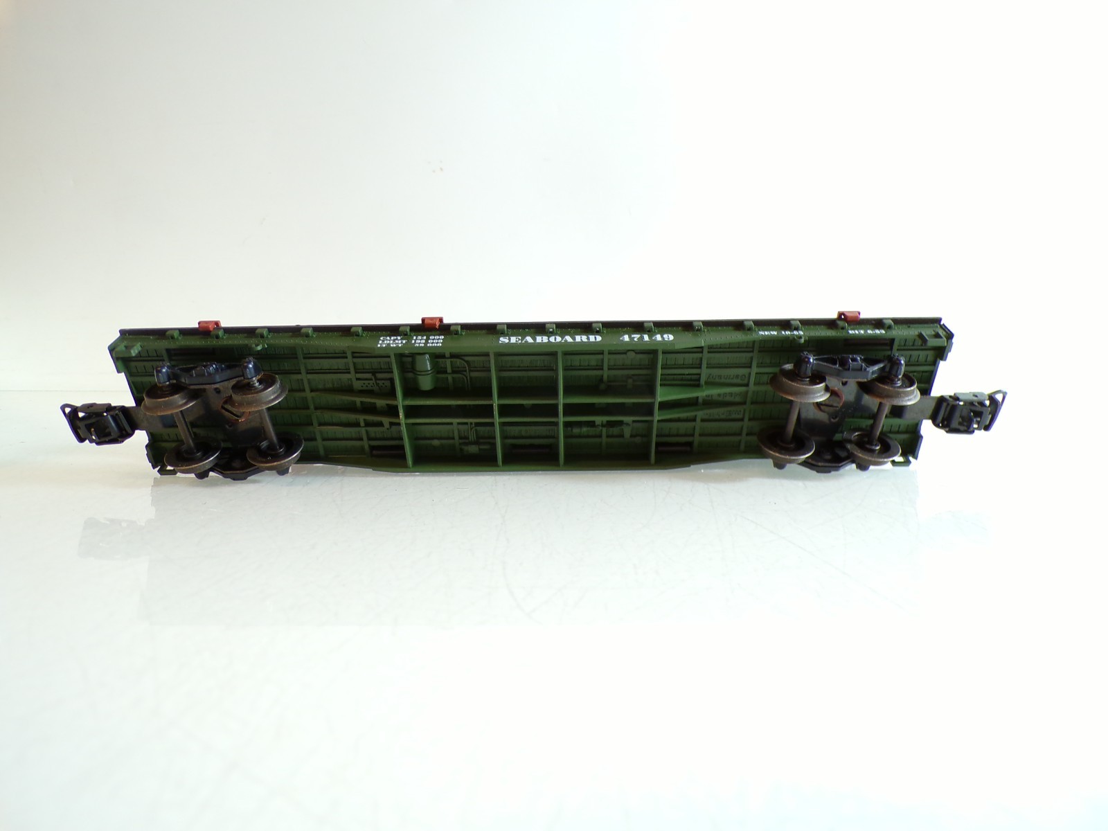 Märklin H0 4865 US Flachwagen SEABOARD 47149 mit LKW in OVP BH1460 – Bild 4