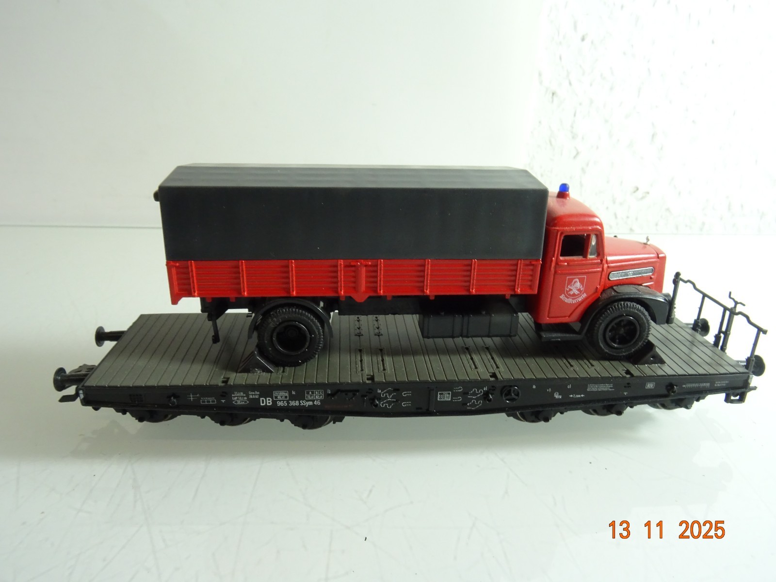 Märklin H0 48756 Flachwagen Mit Lkw-Ladung RR4618 o. – Bild 3