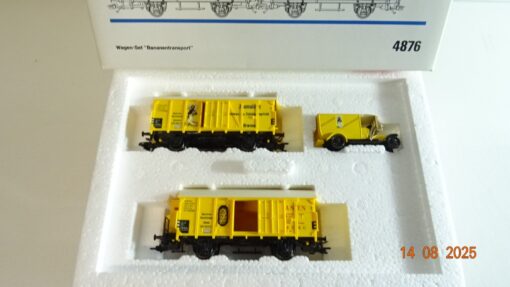 Märklin H0 4876 Wagen-Set Bananentransport der DR in OVP PR9547