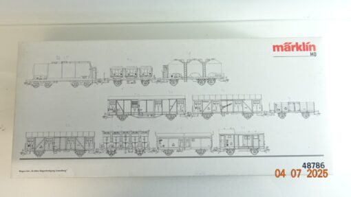 Märklin H0 48786 Güterwagen-Set Sonneberg Leerverpackung siehe Foto CK9372