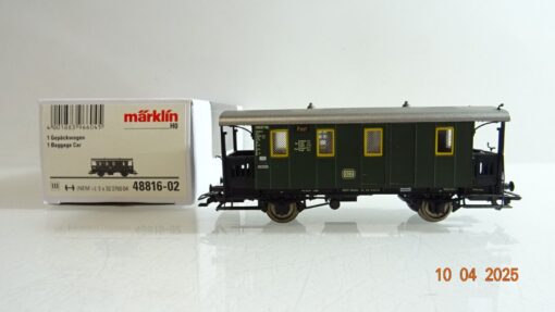 Märklin H0 48816-02 Gepäckwagen der DB in OVP PR7054
