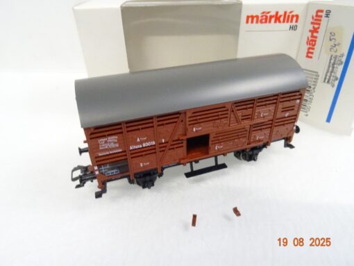 Märklin H0 4882 gedeckter Güterwagen der K.Bay.Sts.B. siehe Foto in OVP RR3049 – Bild 3