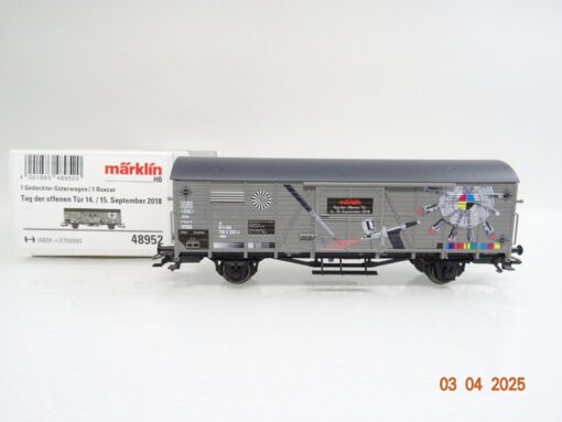 Märklin H0 48952 gedeckter Güterwagen Tag der offenen Tür 2018 in OVP PR6848