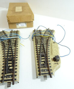 Märklin H0 5118 M-Gleis elekt. Weichenpaar siehe Foto in OVP CK470