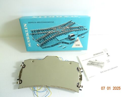 Märklin H0 5128 Doppelte Kreuzungsweiche siehe Foto in OVP CK5178 – Bild 3