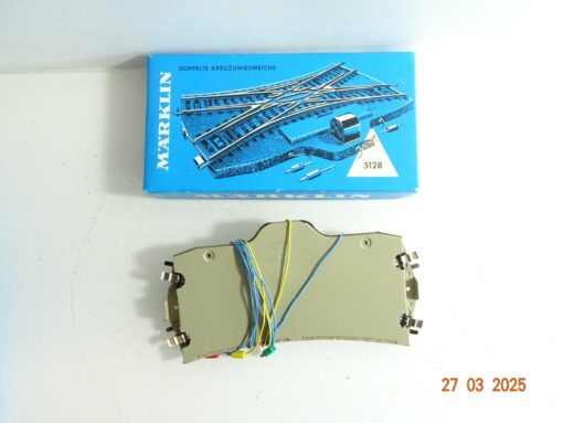 Märklin H0 5128 Doppelte Kreuzungsweiche siehe Foto in OVP CK7069 – Bild 3