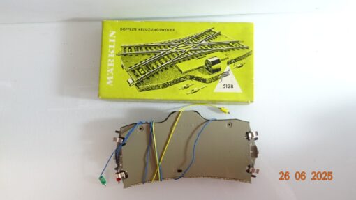 Märklin H0 5128 Doppelte Kreuzungsweiche siehe Foto in OVP CK9049 – Bild 3