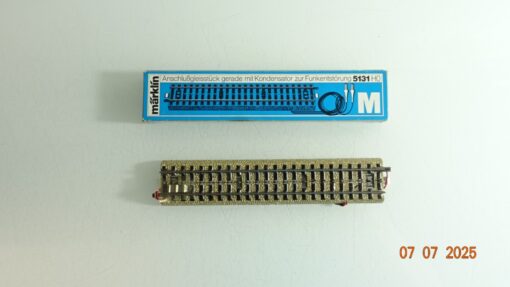 Märklin H0 5131 Anschlussgleisstück gerade siehe Foto in OVP CK9421