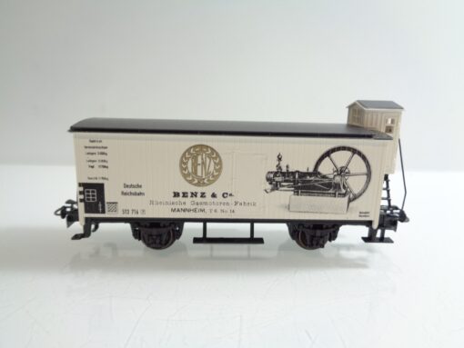 Märklin H0 513716P Gedeckter Güterwagen Benz & Co der DR in OVP F508 – Bild 3
