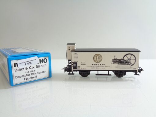 Märklin H0 513716P Gedeckter Güterwagen Benz & Co der DR in OVP F508