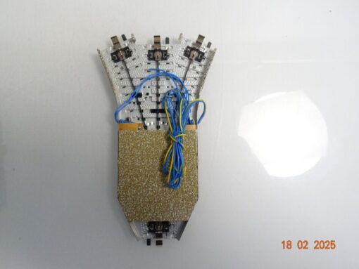 Märklin H0 5214 Symmetrische Dreiwegeweiche siehe Foto CK6089 o. – Bild 3