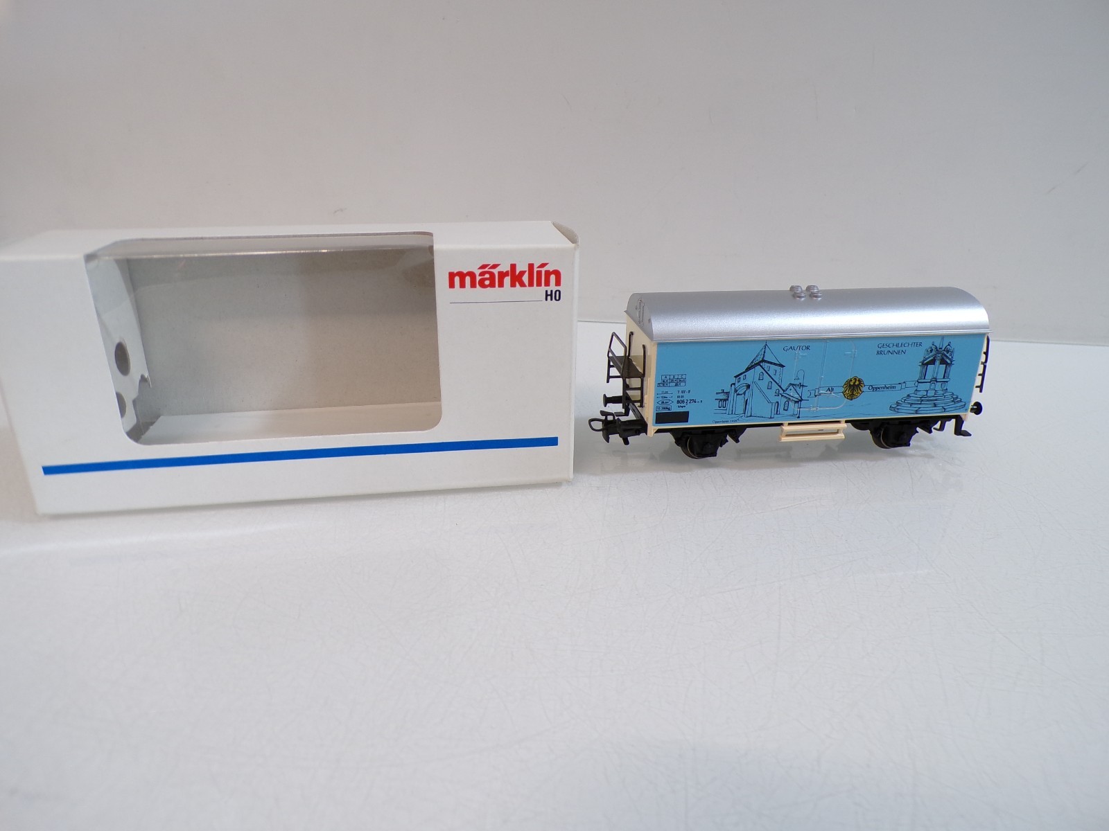 Märklin H0 62853 Kühlwagen Gautor Alt Oppenheim der DB in OVP HS152