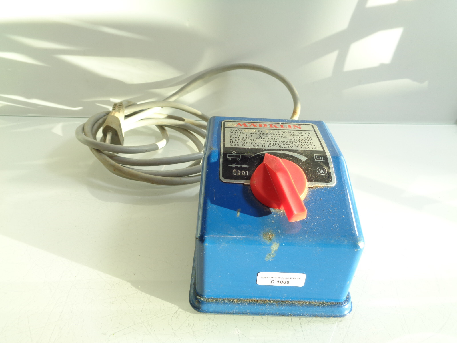 Märklin H0 6511 Trafo 16V C1069 o.