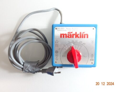 Märklin H0 6671 Trafo Selbstschalter T 25 E 220V 50Hz in OVP CK5023