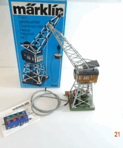 Märklin H0 7051 Elektrischer Drehkran mit Fernsteuerung siehe Foto in OVP PK720