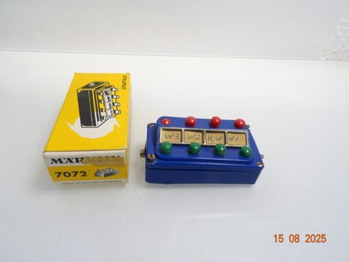 Märklin H0 7072 Stellpult 1 Stück siehe Foto in OVP PK605
