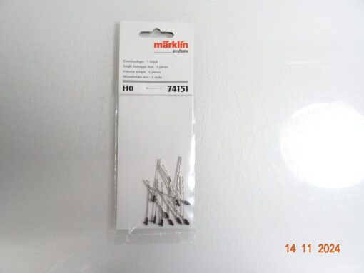 Märklin H0 74151 Einzelausleger 5 Stück in OVP CK4036