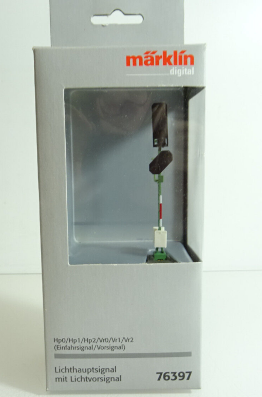 Märklin H0 76397 Lichthauptsignal m. Vorsig. neuwertig siehe Foto in OVP CK2211