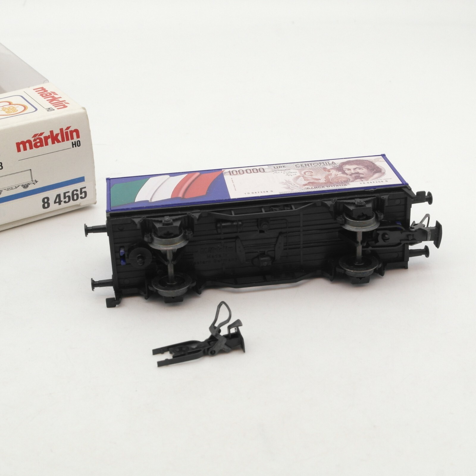 Märklin H0 8 4565 Containerwagen Italien Europa 1993 in OVP RA214 – Bild 3