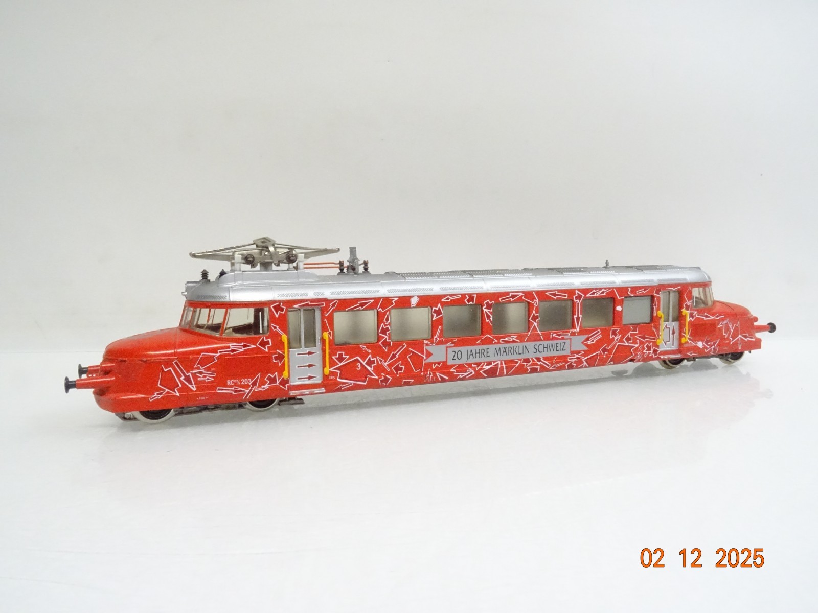 Märklin H0 83605 Schweiz Roter Pfeil 20 Jahre Märklin Schweiz in OVP JL4836 – Bild 3