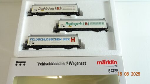 Märklin H0 84785 Feldschlösschen-Wagen-Set 3 tlg. der SBB  in OVP PR9576 – Bild 3