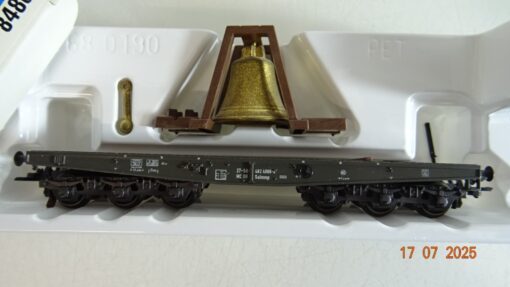 Märklin H0 84866 Schwerlastwagen mit Glocke der DR in OVP PR9046 – Bild 3