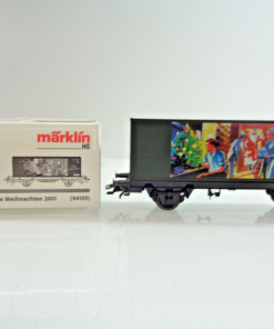 Märklin H0 94103 Containerwagen Frohe Weihnachten 2001 in OVP C615