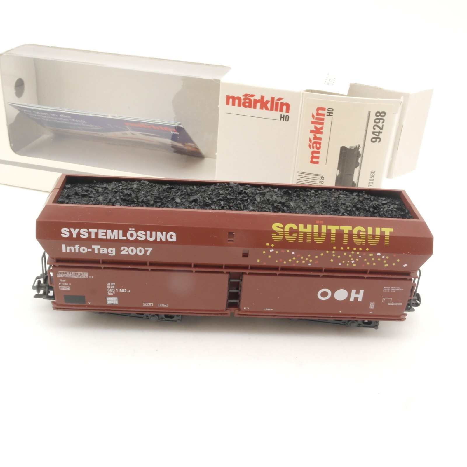 Märklin H0 94298 Selbstentladewagen Info Tage 2007 in OVP RR5511 – Bild 3