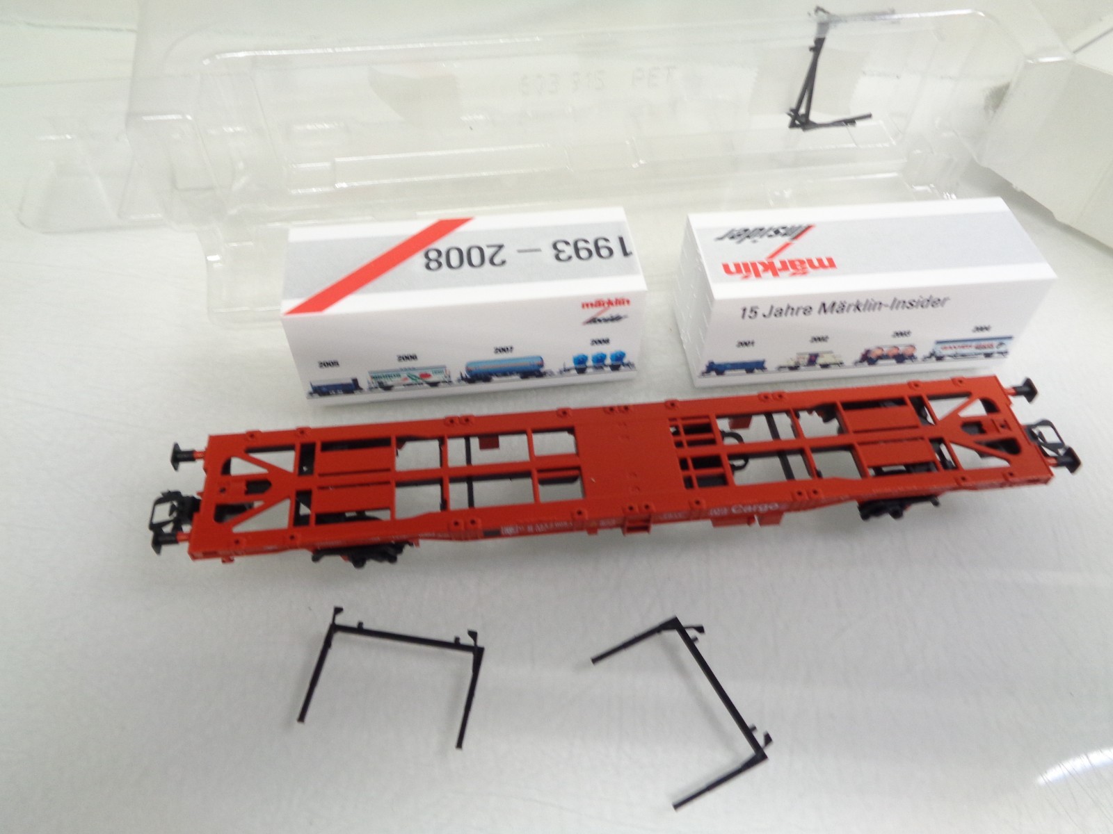 Märklin H0 94339 Containertragwagen der DB Cargo 15 Jahre Insider in OVP RR4828 – Bild 4