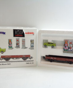 Märklin H0 94347 Niederbordwagen Die Mauer fällt in OVP C1140