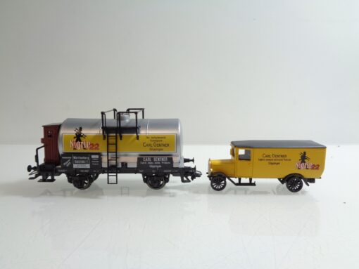 Märklin H0 AC Museumswagen 1995 Kesselwagen Carl Gentner Göppingen in OVP F733 – Bild 3