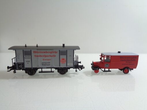 Märklin H0 AC Museumswagen 1999 Württembergiche Landessparkasse in OVP F728 – Bild 3