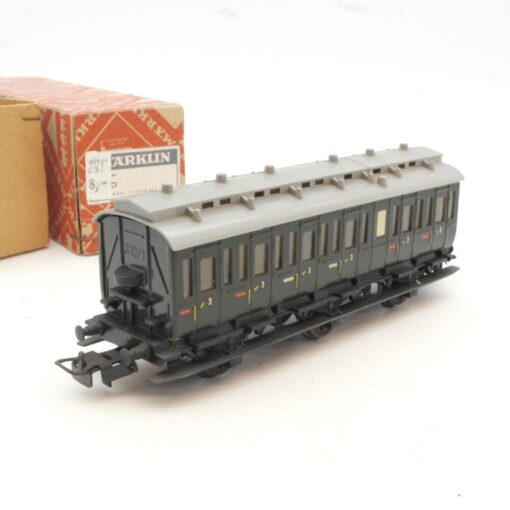 Märklin H0 Abteilwagen Personenwagen 3. Klasse in OVP RG2127 – Bild 3