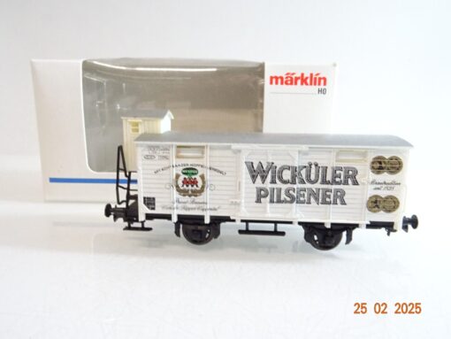 Märklin H0 Bierwagen Wicküler Pilsener in EVP PR6269