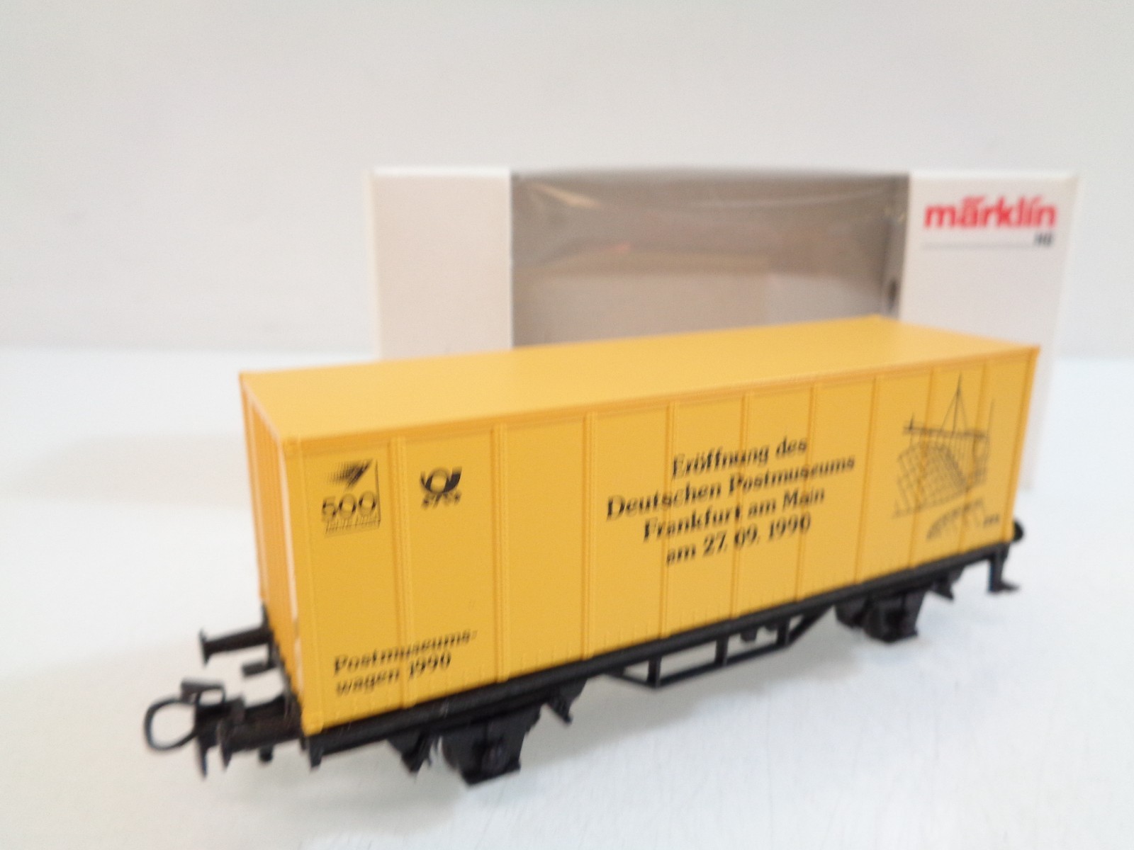Märklin H0 Containerwagen Eröffnung Postmuseum 1990 in OVP RR5615 – Bild 3