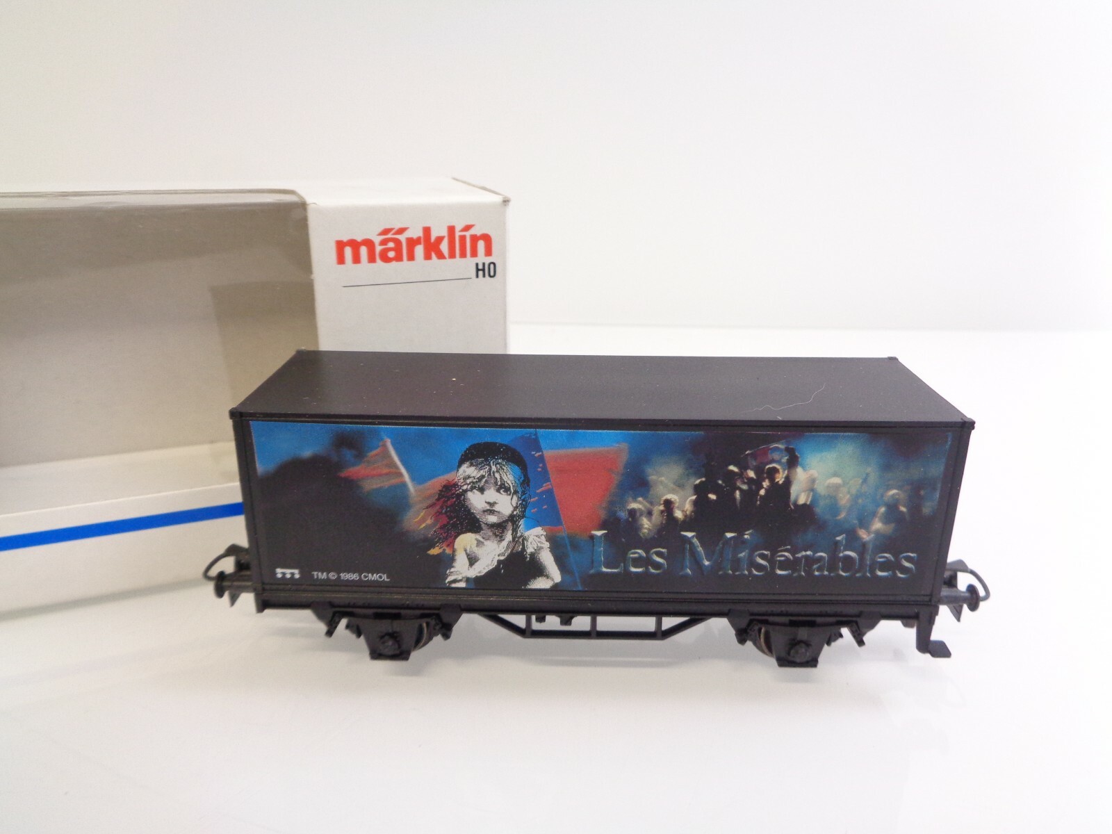 Märklin H0 Containerwagen "Les Misérables" in OVP GS4516
