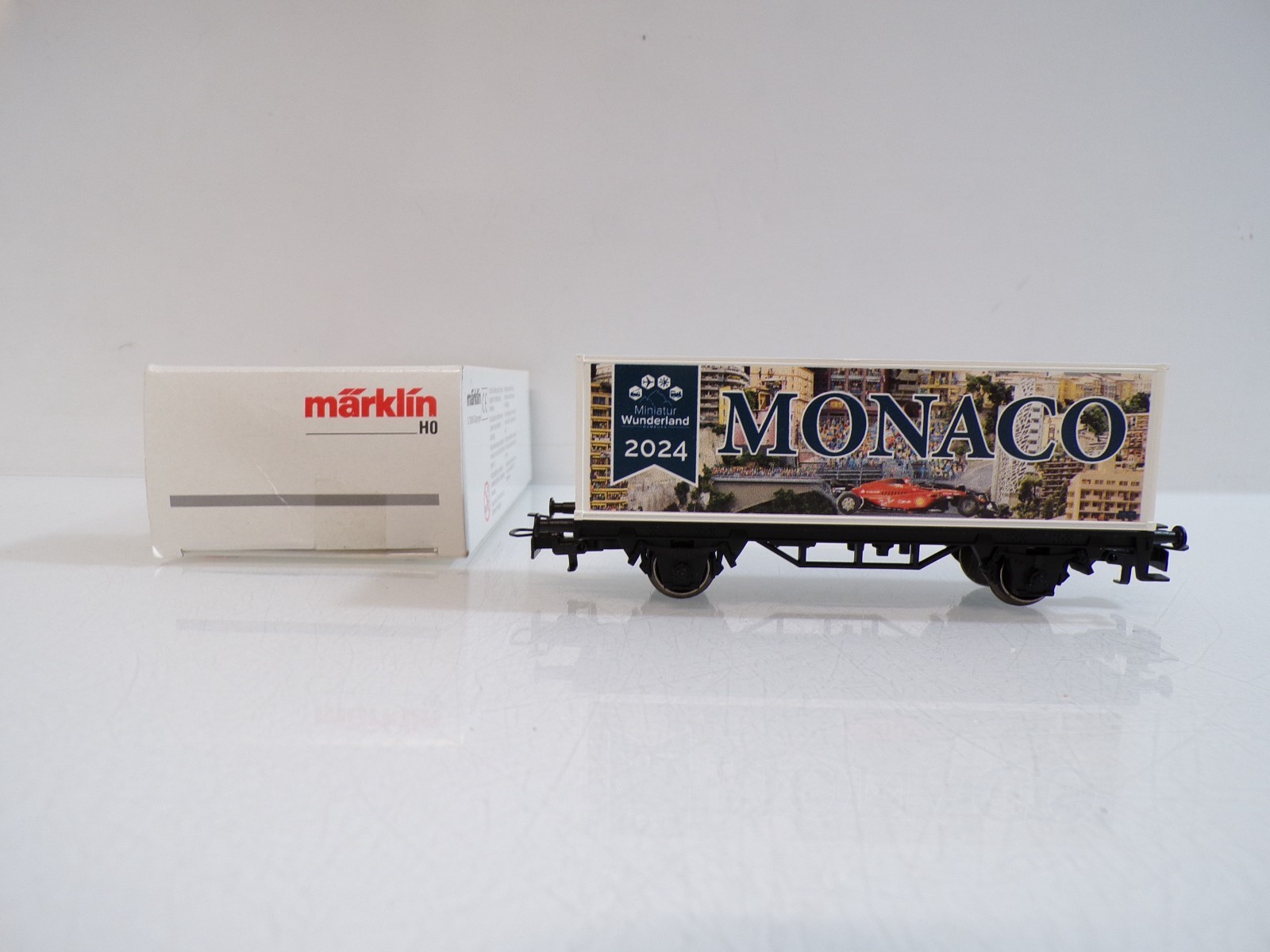 Märklin H0 Containerwagen Monaco Miwula 2024 in OVP BH1873 – Bild 3