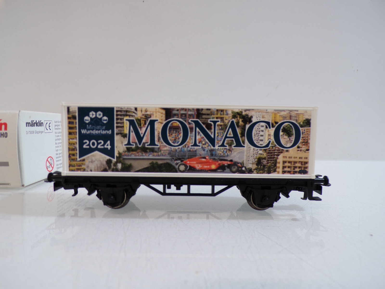 Märklin H0 Containerwagen Monaco Miwula 2024 in OVP BH1873 – Bild 4